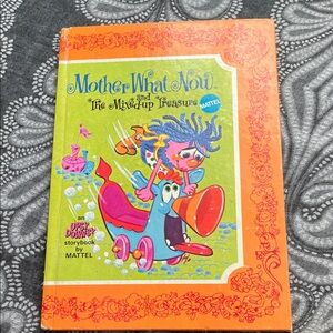 Mattel Green and Orange Illustrated Book